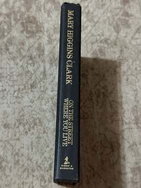 On the Street Where You Live by Mary Higgins Clark, Hardcover Fiction